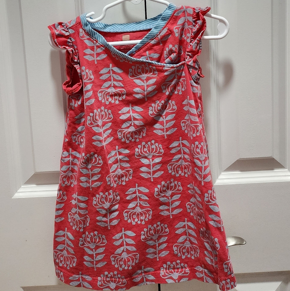 Tea Collection Cross Size 18-24 Front Dress